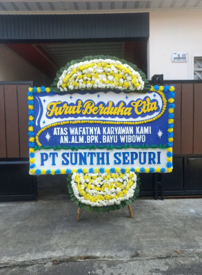 Papan Bunga Duka di Sepanjangjaya